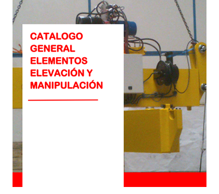 Catálogo General de Elementos de Elevación y Manipulación de Cargas JUX